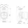 Grundfos Hocheffizienzpumpe Alpha1 25-60 N 180mm