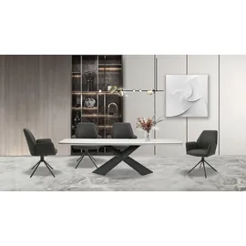 byLIVING Esszimmerstuhl Blair grau 2er Set