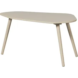 Woood Beistelltisch 2er-Set Beige Kiefer 50 x 40 cm