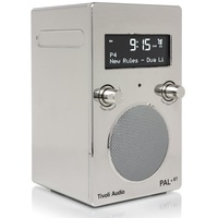 Tivoli Audio PAL+ BT digitales Radio mit Akku (FM/DAB+/AUX/Bluetooth) chrom
