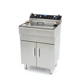 MAXIMA Fritteuse - 35L - 1 Korb - mit Ablasshahn - 400V