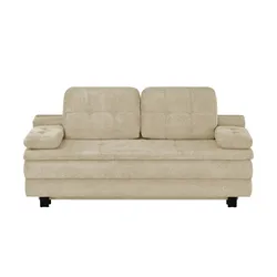 switch Schlafsofa aus Mikrofaser Fox , braun , Maße (cm): B: 203 H: 95 T: 108