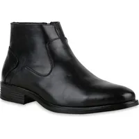 VAN HILL Klassische Boots in Schwarz