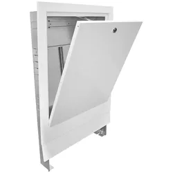 Unterputz - Verteilerschrank Uponor, weiß, Tiefe 80-120mm - Länge 850mm