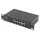LANBERG RSFE-8P-2GE-120 Unmanaged Gigabit Ethernet (10/100/1000) Power over Ethernet (PoE) 1U Schwarz