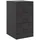 vidaXL Nachtschrank 34,5 x 39 x 62 cm Schwarz