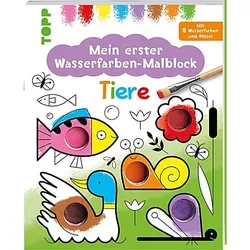 Block "Mein erster Wasserfarben-Malblock - Tiere"