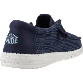 HEYDUDE Hey Dude Wally Sport Mesh Schuhe Herren, blau 44 EU