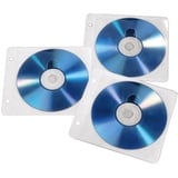 Hama CD/DVD Ring Binder Sleeve 50 weiß