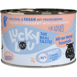 Lucky Lou 6x 200g Adult Geflügel & Fasan Lucky Lou Katzenfutter nass