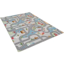 Snapstyle Snapstyle, Spielteppich + Spielmatte, Kinder Spiel Strassenteppich Fun Town