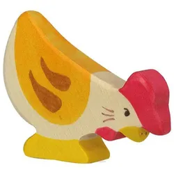 HOLZTIGER Huhn  pickend