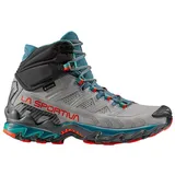 Damen Ultra Raptor II Mid Leather GTX Schuhe (Größe 37, grau)