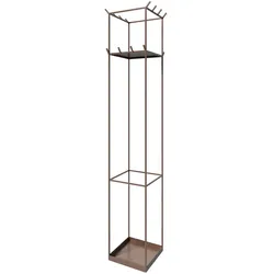Zeus Slim Irony Kleiderständer, bronze