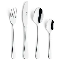 Paul Wirths Rhodos Kinderbesteck Set, 4-teilig | Kinderlöffel, Kindergabel