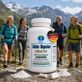 VitalLife Calcium Magnesium Citrat Komplex Kapseln 360 St.