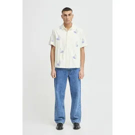 !Solid Kurzarmhemd Beige M