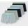 NAME IT Trunk NAME IT "NKMBOXER für Jungen mit Logoschriftzug und weichem Bund", Jungen, Gr. 92, 5 Stk., blau (aquamarine), Jersey, Obermaterial: 95% Baumwolle, 5% Elasthan, bedruckt, unifarben, Unterhosen, eng, Jersey, aquamarine, angesetztes Bündchen