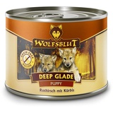 Wolfsblut Deep Glade Puppy Rothirsch mit Kürbis 6 x 200 g
