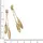 FIRETTI Ohrstecker FIRETTI gold 375 0