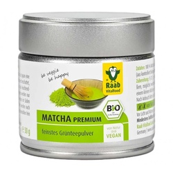 Raab Matcha Grünteepulver bio