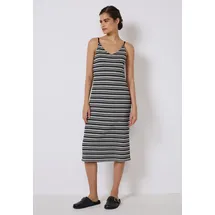 street one studio Midikleid Damen Schwarz 44