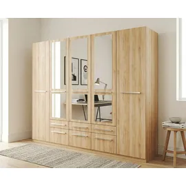 Priess Wäscheschrank Barcelona 230 x 193 x 54 cm Braun