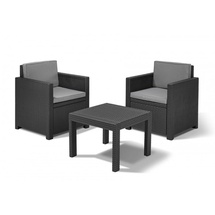 ALLIBERT Victoria Lounge-Set graphit/cool grey