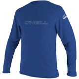 O'Neill Herren Basic Skins L/S Tee Rash Vest, Pacific, 3XL EU