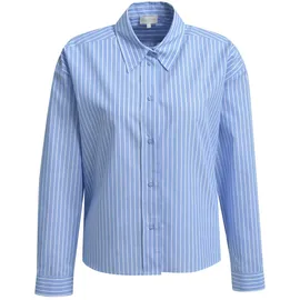 Milano Italy Hemdbluse mit Knopfleiste, Hellblau, 40