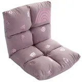 Howa 2 in 1 Kindersessel + Kinderliege - Lehne 6 fach verstellbar "rainbow" 86011