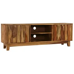 vidaXL TV-Schrank Massivholz Palisander 118x30x40 cm
