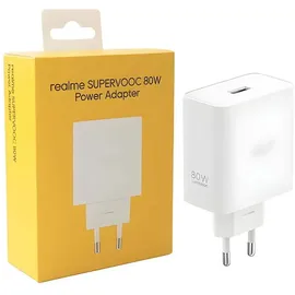 Realme SUPERVOOC 80W Power Adapter White