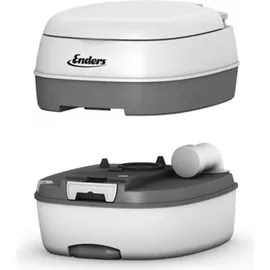 Enders Mobil WC Deluxe grau/perlweiß