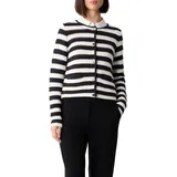 Comma, Kurzer Cardigan mit Strukturmuster Bunt 42