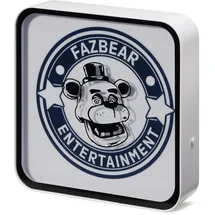 Numskull Games Numskull Offizielle Five Nights at Freddy's Acryl-Logo Schreibtischlampe Wandlicht für Schlafzimmer, Büro, Zuhause, Studium, Arbeit – Offizielles FNAF Merchandise