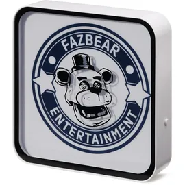 Numskull Games Numskull Offizielle Five Nights at Freddy's Acryl-Logo Schreibtischlampe Wandlicht für Schlafzimmer, Büro, Zuhause, Studium, Arbeit – Offizielles FNAF Merchandise
