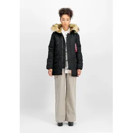 Alpha Industries N3b VF 59 Mantel / schwarz L
