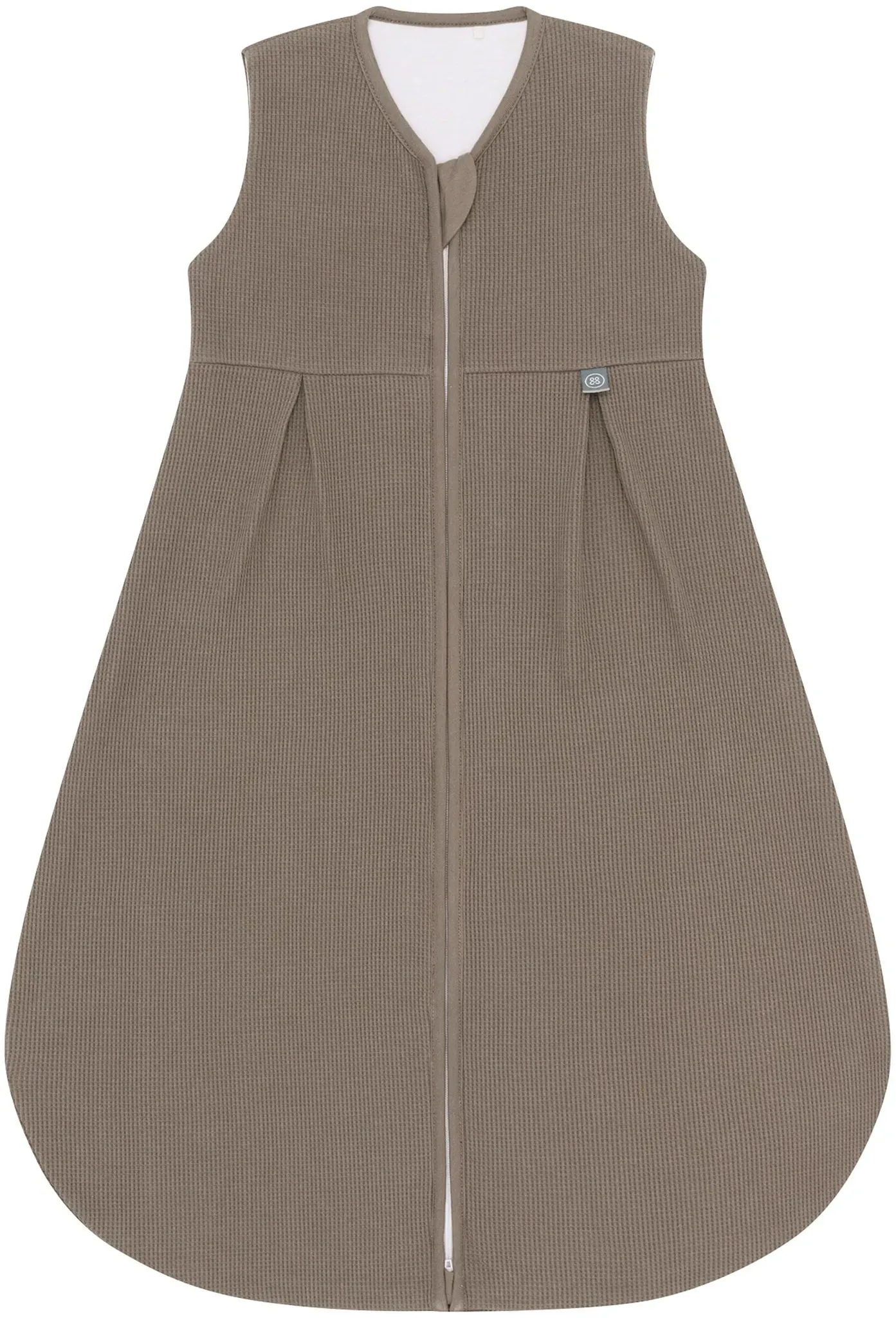 emma & noah Ganzjahresschlafsack Essential 1.0 TOG, braun, 80