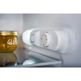 Respekta KS144VC Retro-Kühl-Gefrierkombination (213 l, 1450 mm hoch, Cream