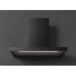 Plane NRS Wandhaube 120 cm mit Randabsaugung - in 2 Farben verfügbar - besonders leise