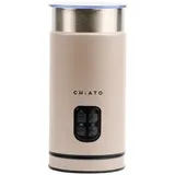 chiato Elektrischer Milchaufschäumer 4 in 1 weiß