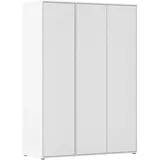 Rauch »Kleiderschrank Schrank Garderobe Wäscheschrank NABILA viel Stauraum« in 3 verschiedenen Ausstattungen BASIC/CLASSIC/PREMIUM, in 2 Breiten mit Push-to-Open Funktion TOPSELLER MADE IN GERMANY, weiß