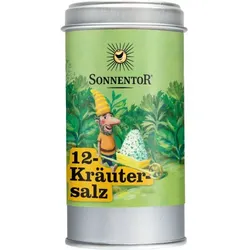 Sonnentor 12-Kräutersalz Streudose bio