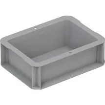 Eurobox-System Box Vollwand 20 x 15 x 7 cm Grau