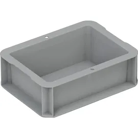 Eurobox-System Box Vollwand 20 x 15 x 7 cm Grau