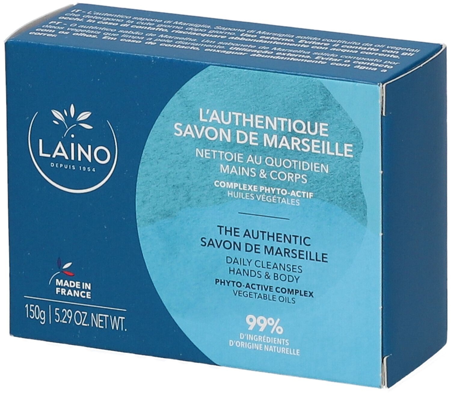 Laino L'Authentique Savon de Marseille 150 g savon