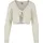 URBAN CLASSICS Tied Cropped Feather Strickjacke White Sand XL