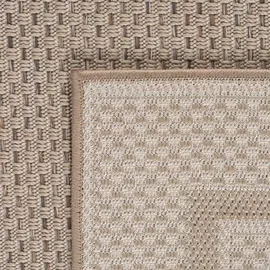 KADIMA DESIGN Teppich, Beige, 140x200 cm, pflegeleicht, Teppiche – Böden, Teppiche, Outdoorteppiche