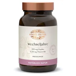 Wechseljahre mit Hopfen und Vitamin B6  Presslinge